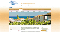Desktop Screenshot of admiralhotel.gr